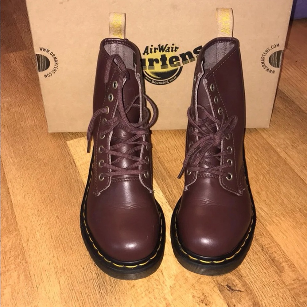 Cherry Doc Martens
